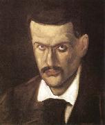 Paul Cezanne Autoportrait oil on canvas